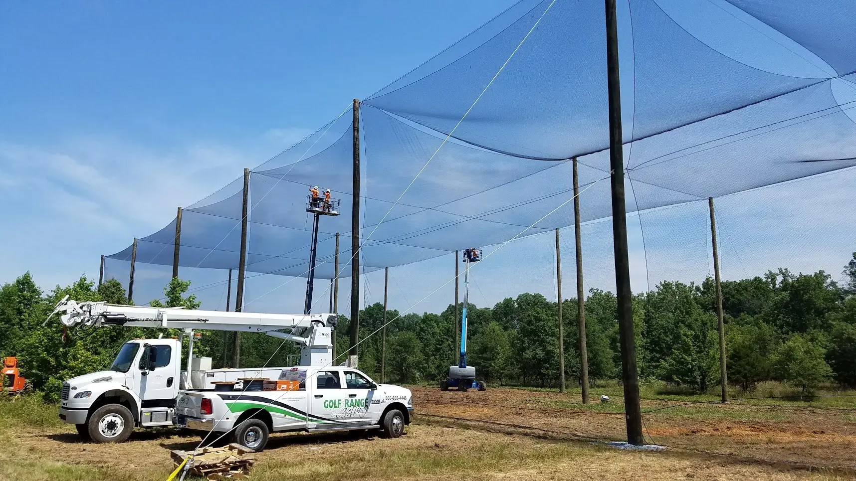 Netted UAS Flight Area/Drone Enclosure – University of Maryland