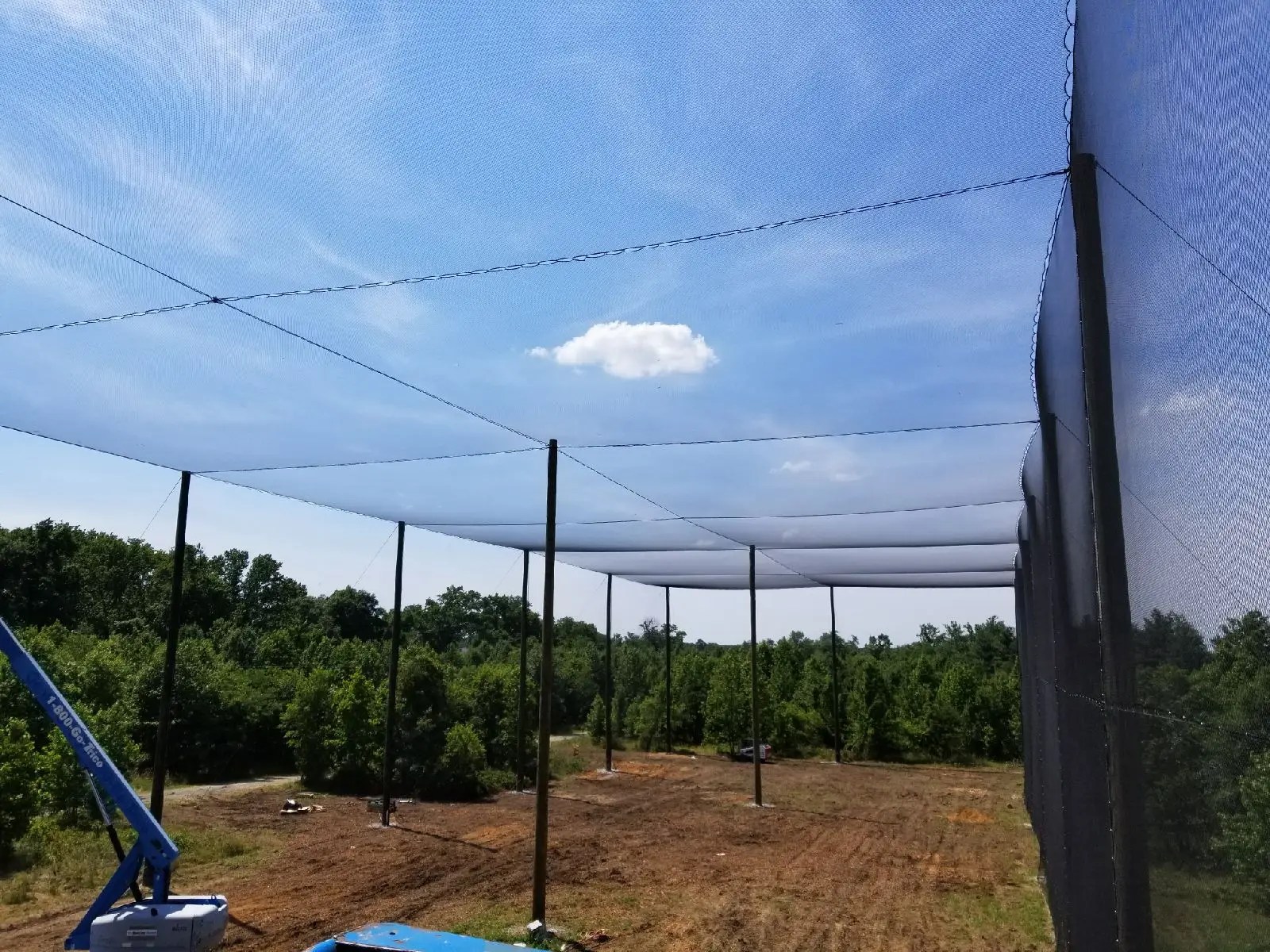 Netted UAS (Unmanned Aerial Systems) Flight Area/Drone Enclosure- University of Maryland