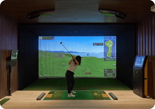 Indoor Golf vs. Driving Range