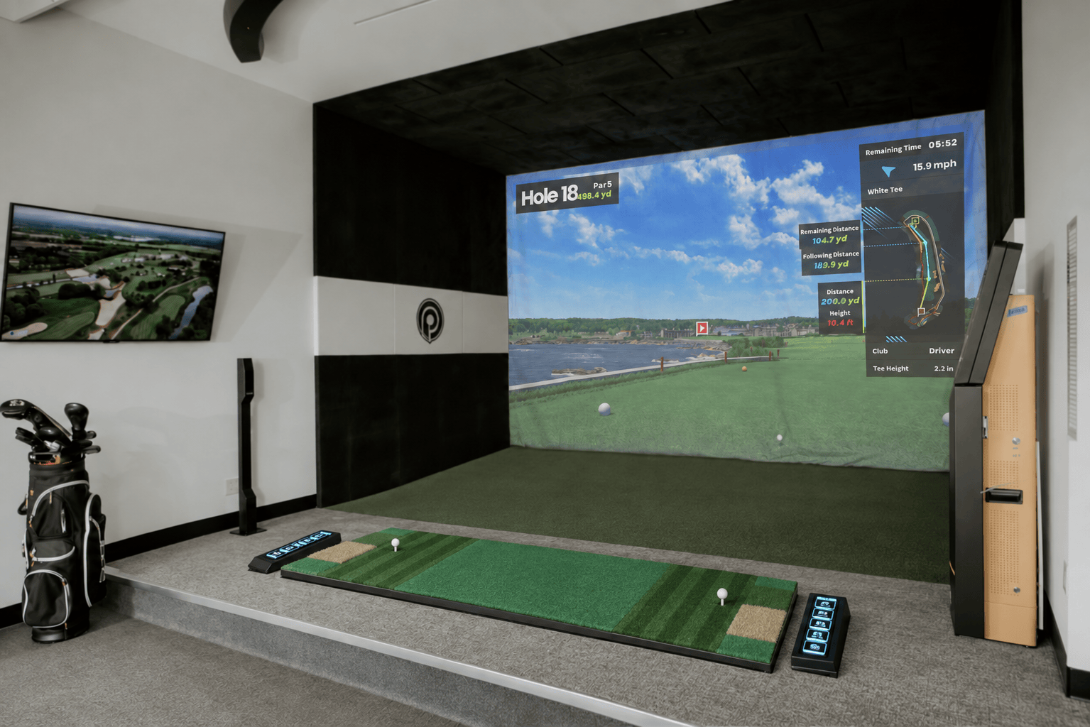 compare golf simulator systems