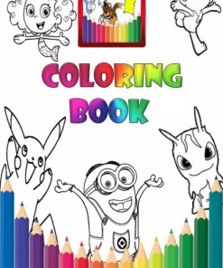 Pack de libros animados para colorear