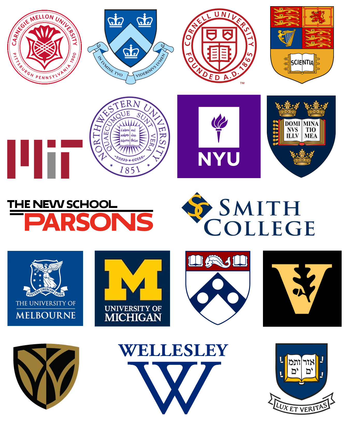 Accepted School Logos