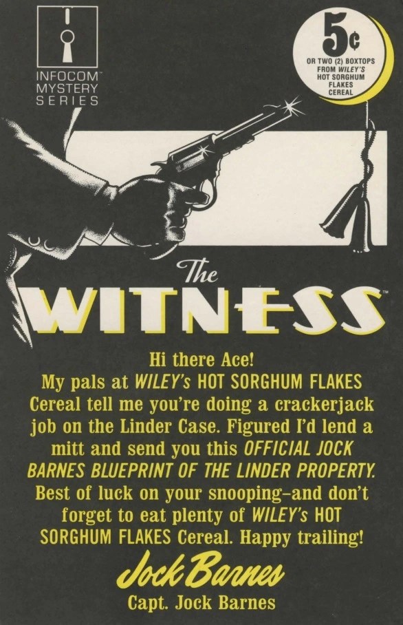 The front cover of the Invisiclues map for The Witness. It shows a revamped black and white cover image (described in detail in the previous post).