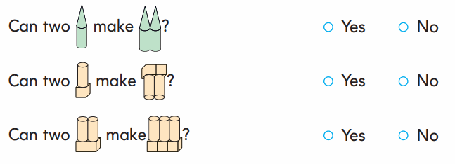 1st Grade Go Math Answer Key Chapter 11 Three-Dimensional Geometry 120.2