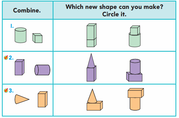 Go Math Grade 1 Answer Key Chapter 11 Three-Dimensional Geometry 46