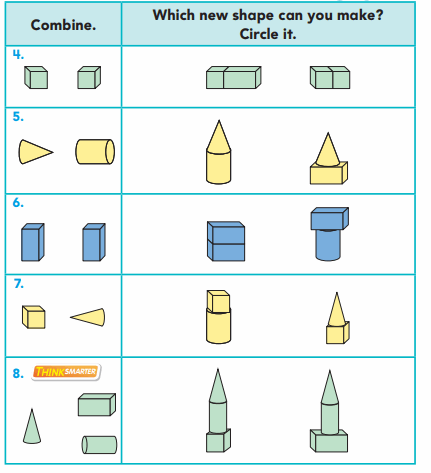 Go Math Grade 1 Answer Key Chapter 11 Three-Dimensional Geometry 48