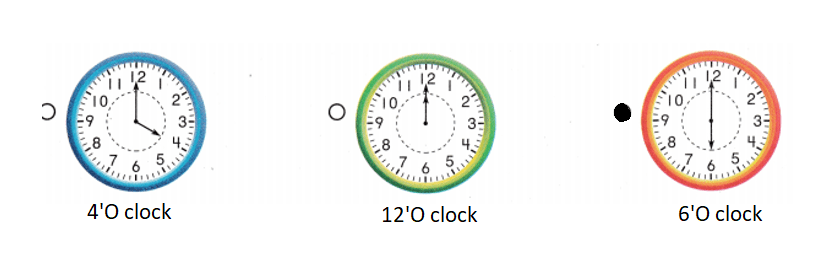 Texas-Go-Math-Grade-1-Lesson-18.1-Answer-Key-Time-to-the-Hour-Texas Go Math Grade 1 Lesson 18.1 Homework and Practice Answer Key-Problem Solving-Multi-Step-9