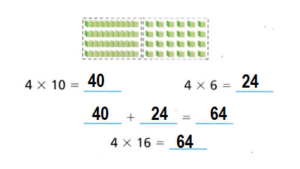 Texas-Go-Math-Grade-3-Lesson-9.4-Answer-Key-Partial-Products-Unlock the Problem..