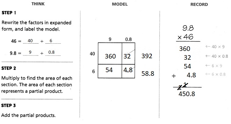 Texas Go Math Grade 5 Lesson 3.4 Answer Key Multiply Using Expanded Form-1