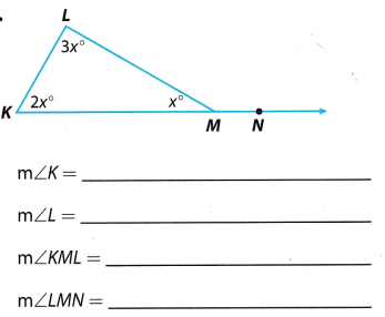 Texas Go Math Grade 8 Lesson 7.2 Answer Key Angle Theorems for ...