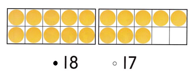 Texas-Go-Math-Kindergarten-Lesson-8.5-Answer-Key-Model-Count-and-Write-20-Texas Go Math Kindergarten Lesson 8.5 Homework and Practice Answer Key-Lesson Check-4