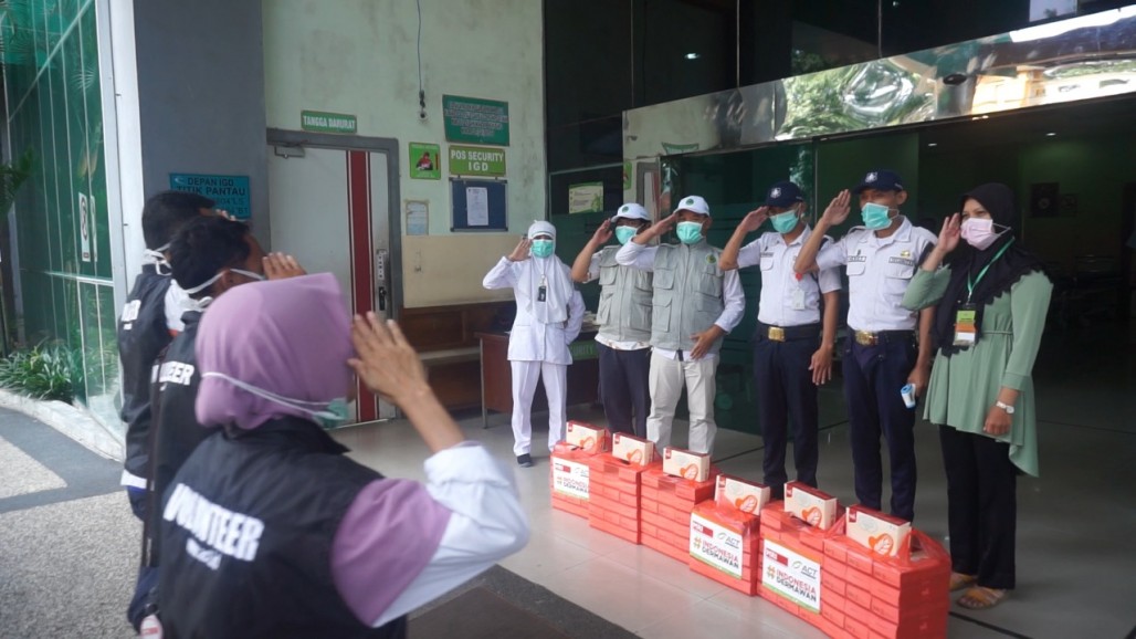 ACT Pasok Pangan untuk Tenaga Medis di Malang