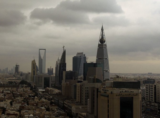 Awan bergerak di atas kaki langit Riyadh. (File/Reuters)