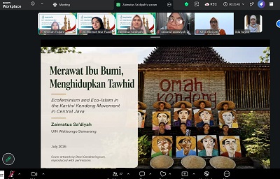 Azhariyat Indonesia Buka Seri Bedah Disertasi dan Riset Menggali Ecofeminism dan Eco-Islam