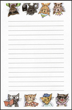 Sample Cat Notepad Mouse Work 1225409 15519055 - Best Sunset Arts in Retina