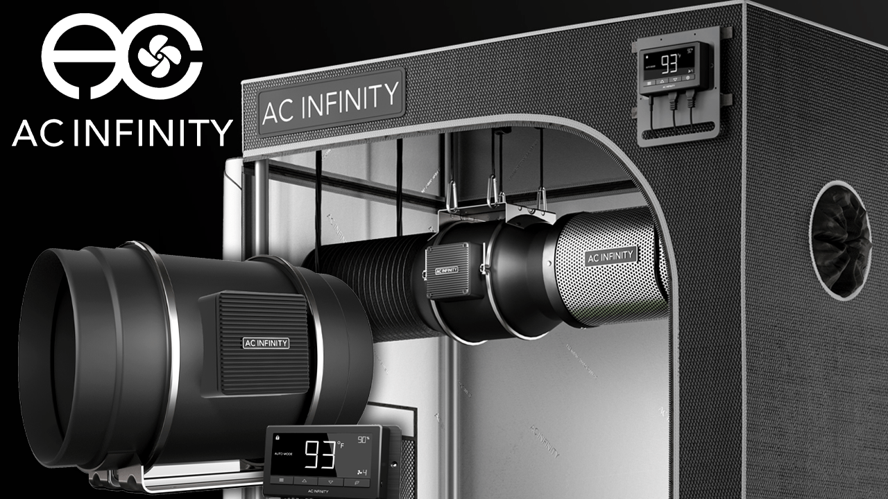 AC Infinity Cloudline T8 Inline Duct Fan & 4×4 Grow Tent Setup – The Infinity Grow: S1 EP1