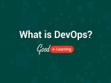 What Is Devops Good E Learning Devops Tutorial Good E Learning
