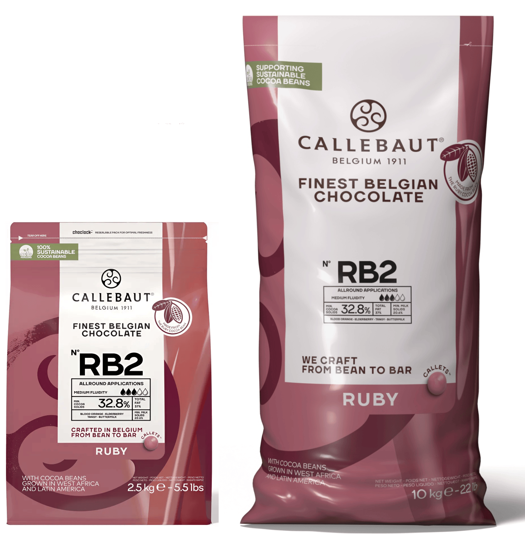 Ruby Callebaut 2.5k y 10k
