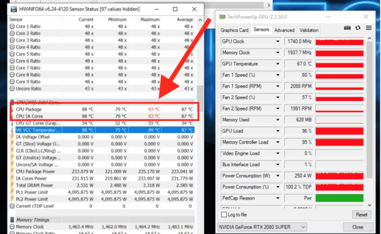 What Is A Normal CPU Temp While Gaming Intel Core I9 CPU Temp 768x472 