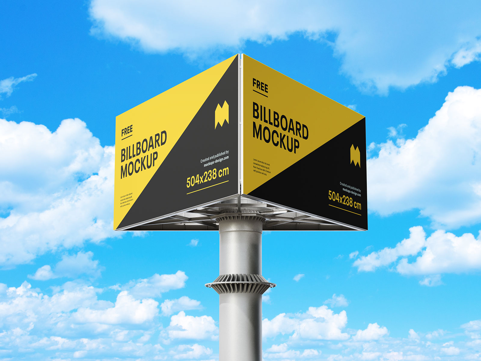 All you need to do is look for which suits your . Free Triangular Billboard Mockup Psd Set Good Mockups