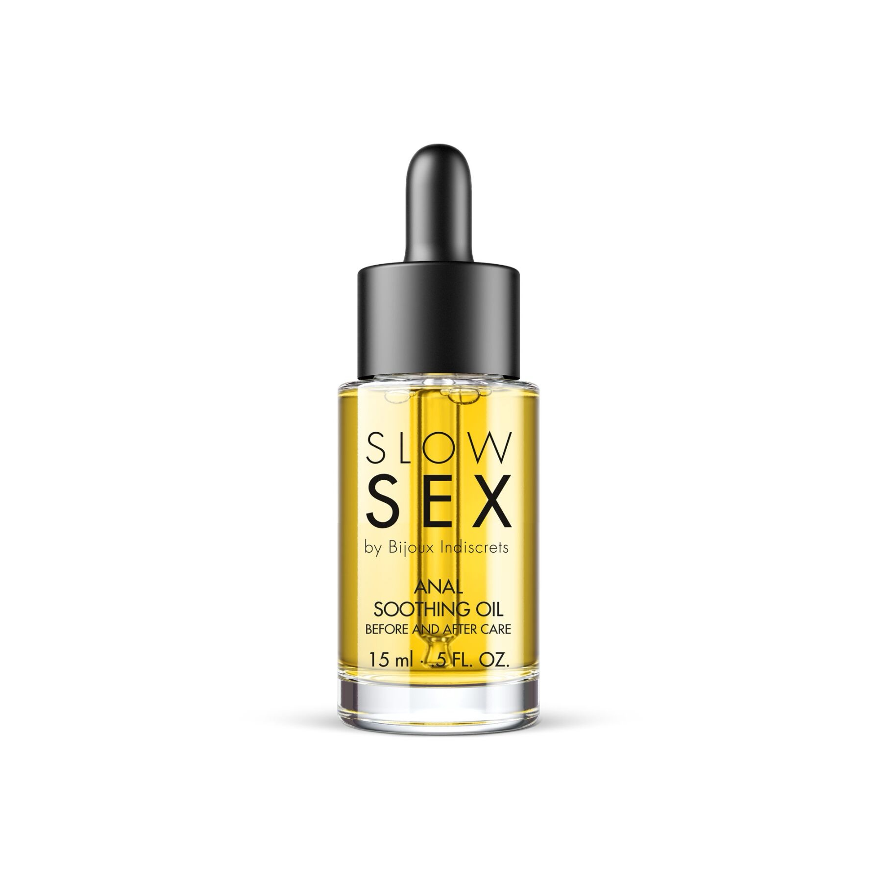 Успокаивающее масло для анального секса Bijoux Indiscrets Slow Sex Anal Soothing Oil Before & After 15 мл