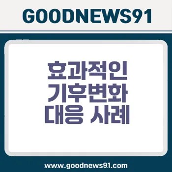 기후변화 대응 사례 가장 효과적인 전략은 무엇인가 2 기후변화 대응 사례 가장 효과적인 전략은 무엇인가