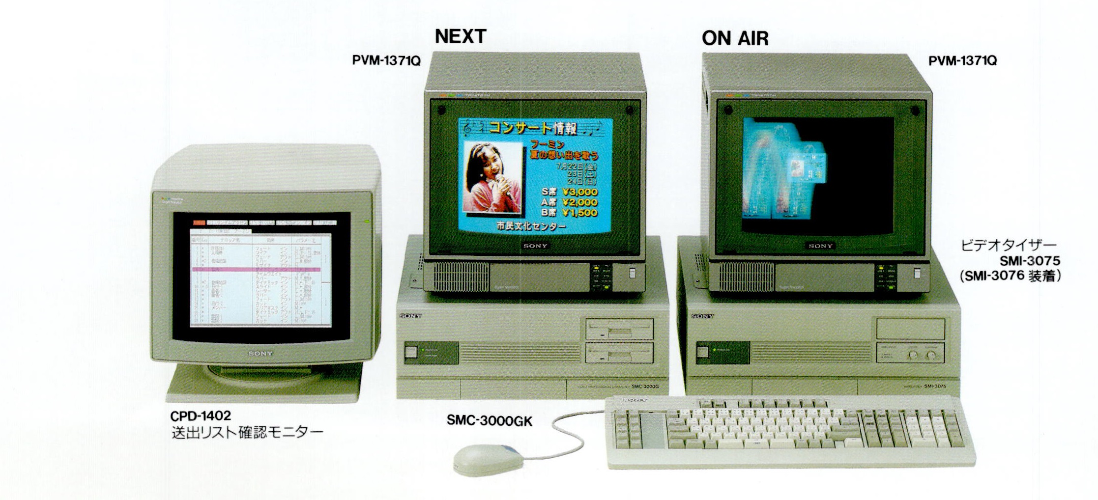 SONY SMC-3000G SMC-3000GL ビンテージパソコン 本体 ② SMC-3000G (1) GenLocker 第2世代 | Good Old Bits