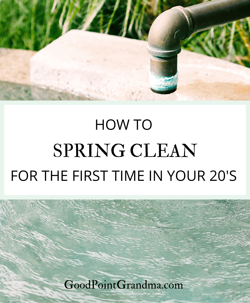 how to spring clean for the first time in your 20's