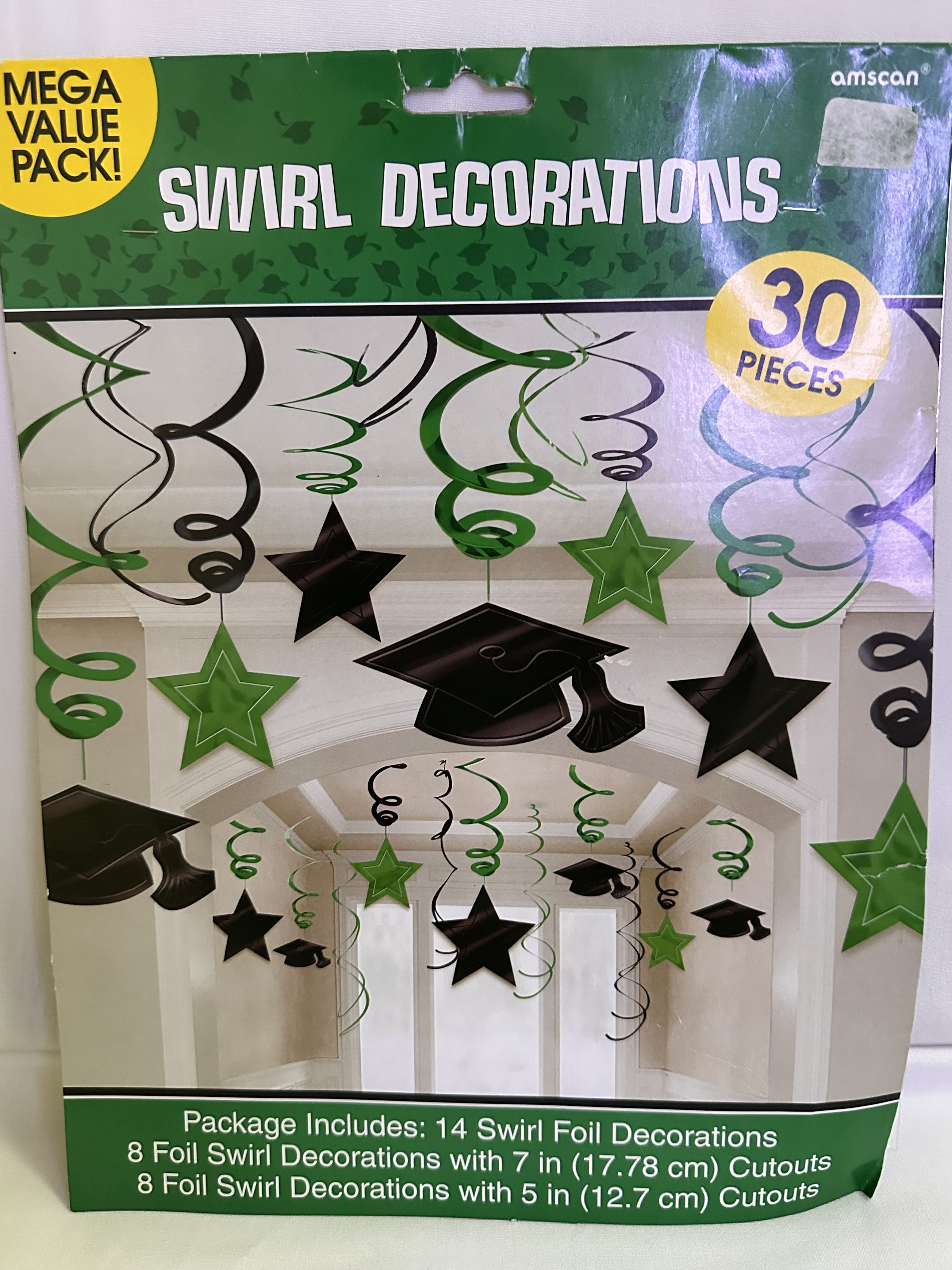 Patuxent High School Swirl Decorations