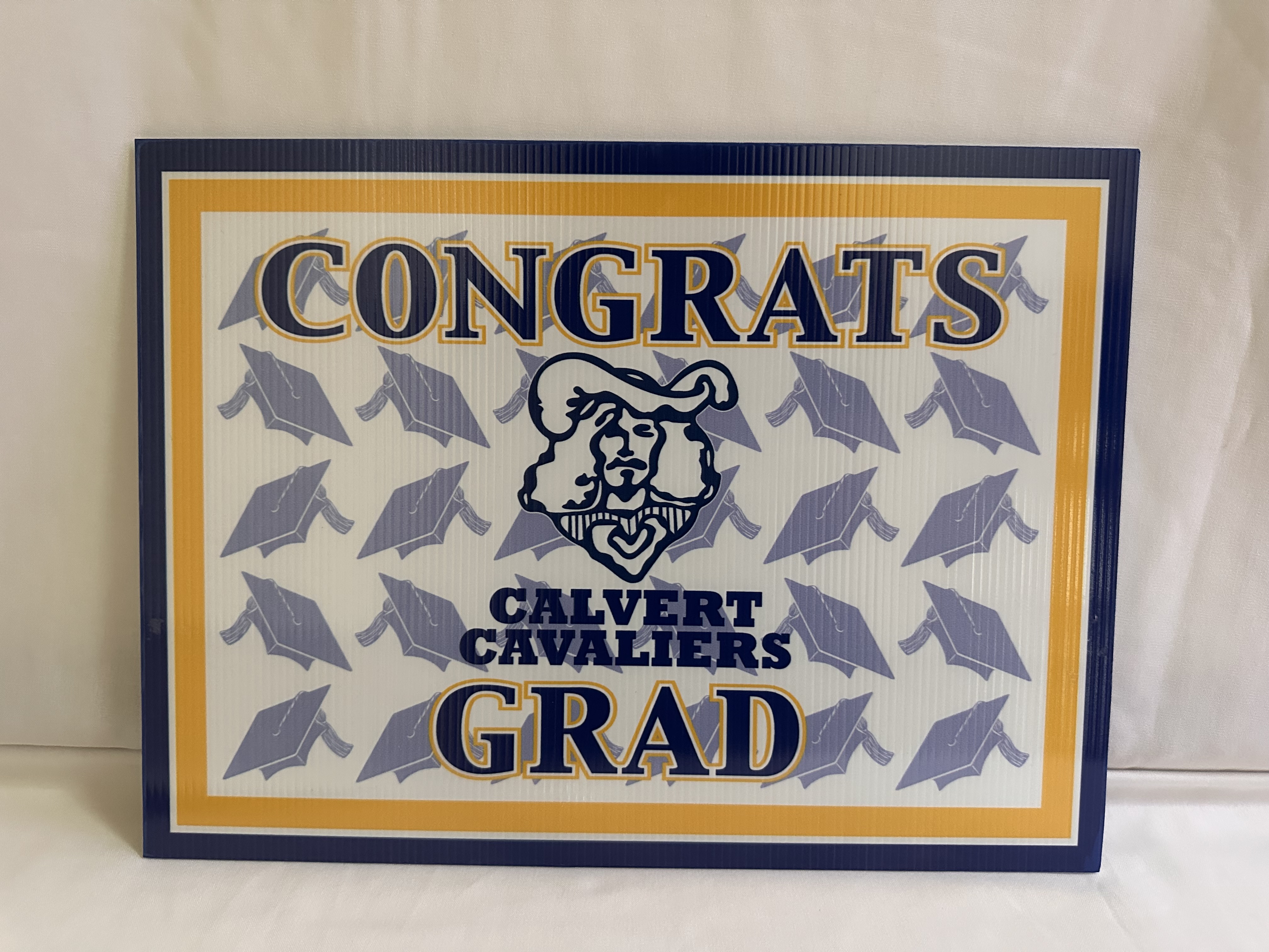 Calvert High School Yard Sign