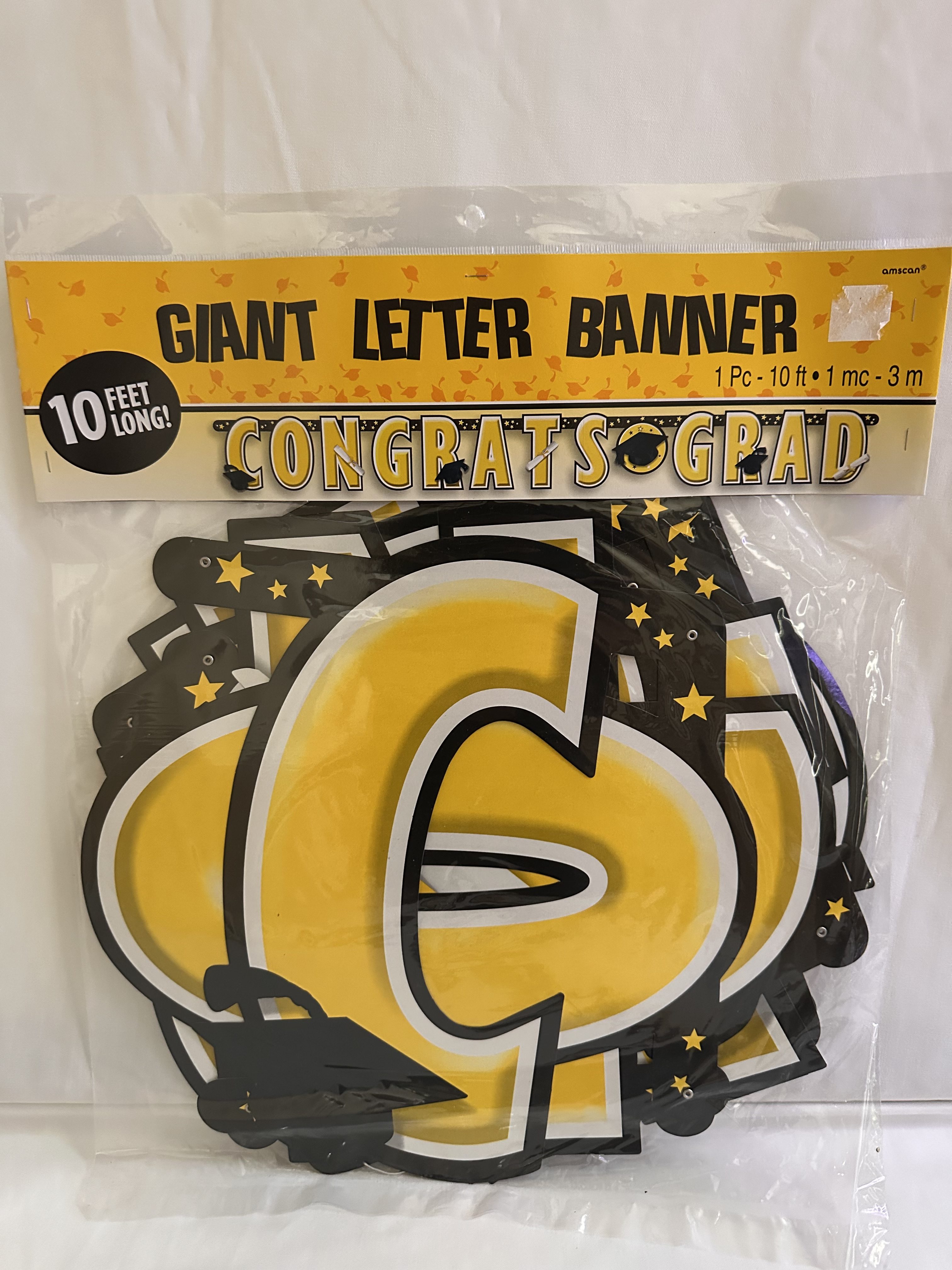 Yellow Calvert or Southern High School Congrats Grad Banner
