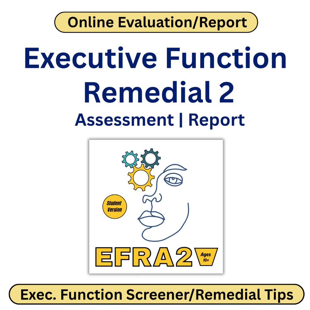 Executive Functioning Remediation Assessment 2 Comprehensive Report