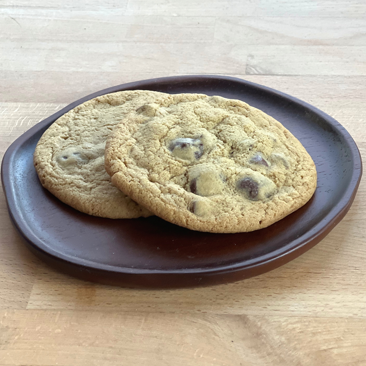Just 2 Chocolate Chip Cookies