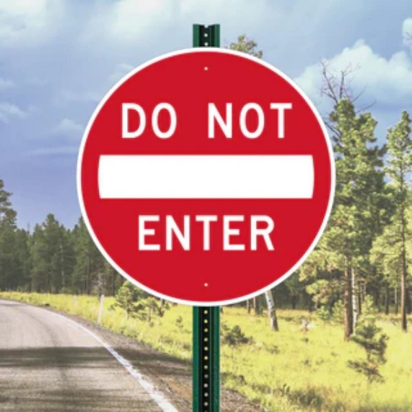 Reflective Traffic Sign