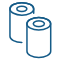 2 rolls icon