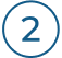 2 with round border icon