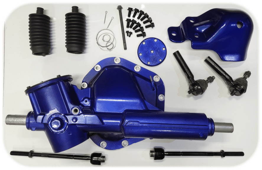 Steering Rack, complete rebuild with inner and outer tie rods