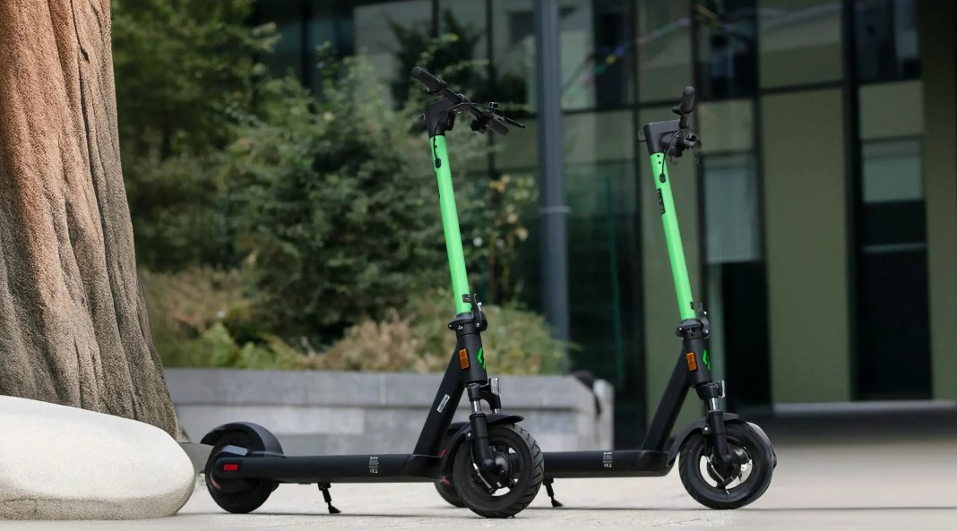 two loco motion pro electric scooters