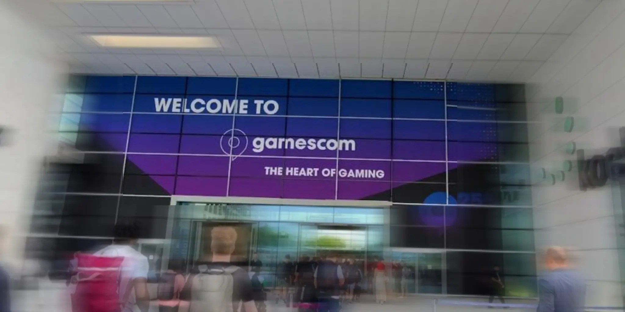 the entrance to gamescom 2025 in cologne