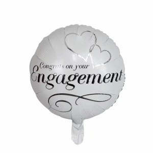 18 Inch Happy Engagement Foil Balloon