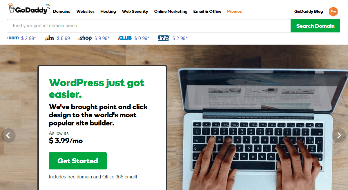 GoDaddy hosting review