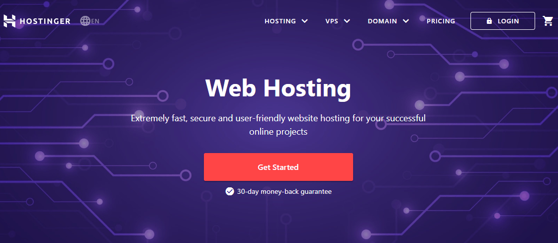 Hostinger AI website builder