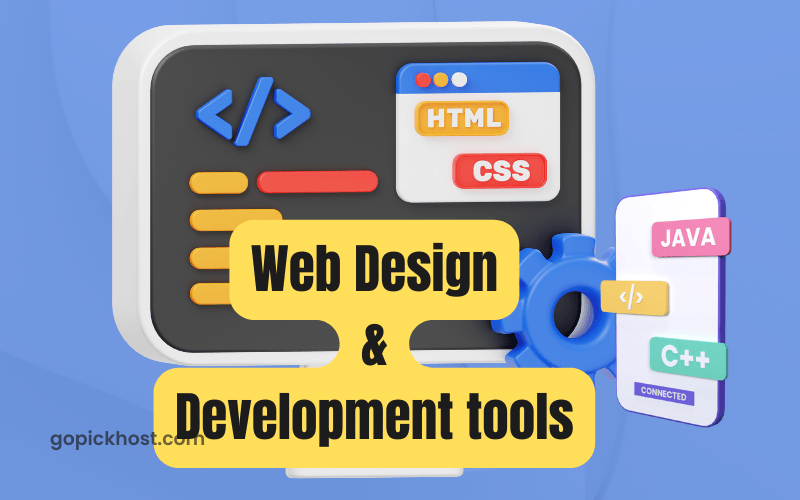 web designing and development tools