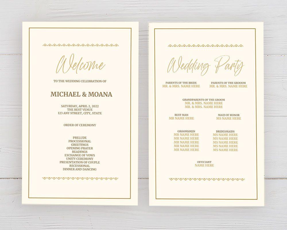 Gold Border Invitations Go Print Plus - Best Landscape Photos in Retina