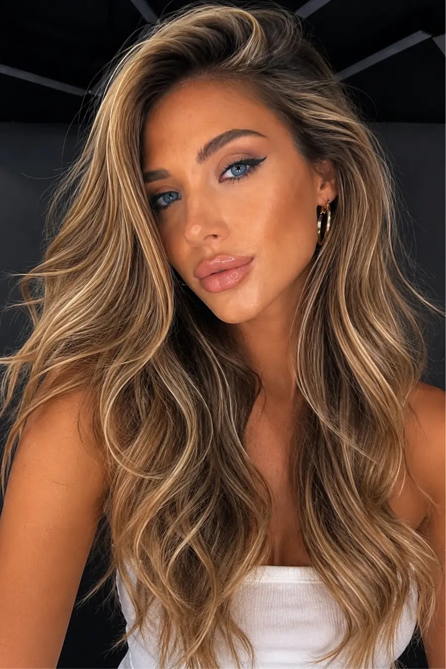 Girl with a fresh blowout