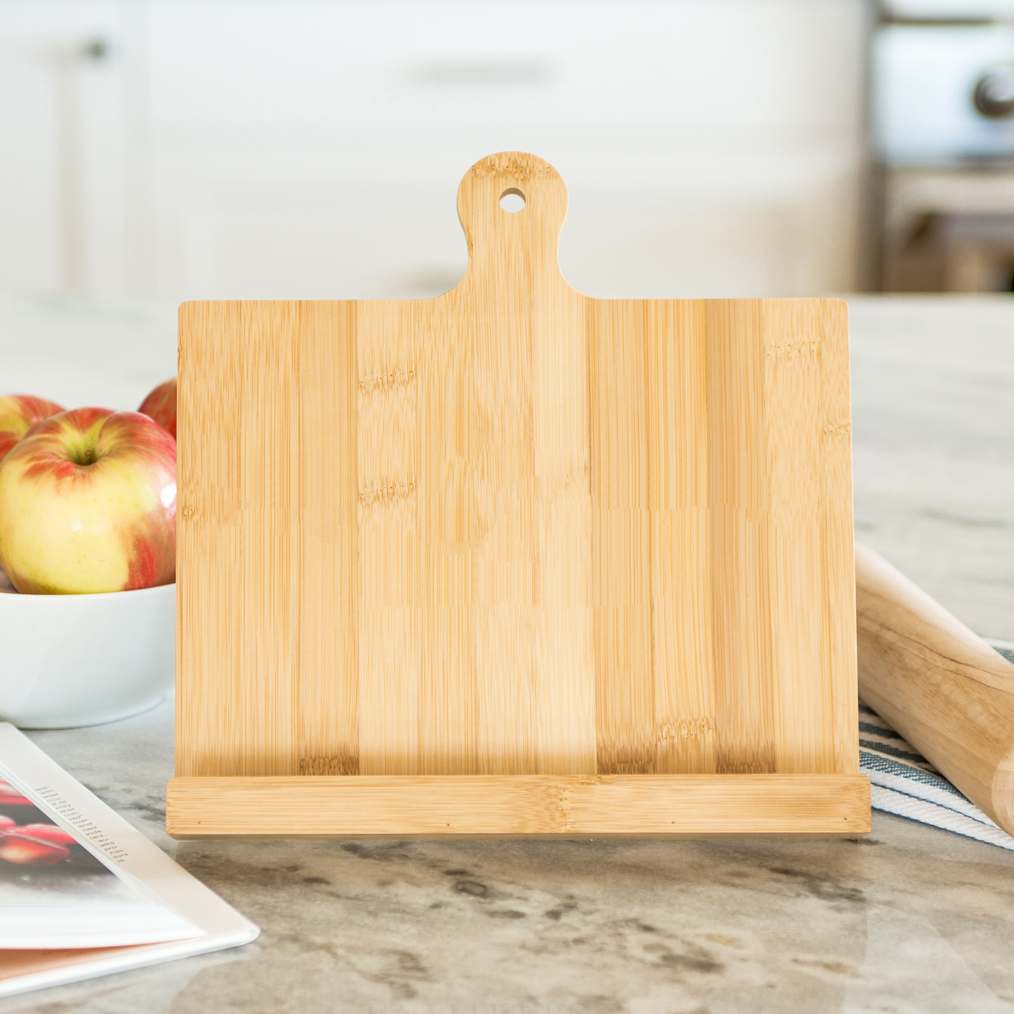 Bamboo Cookbook Holder