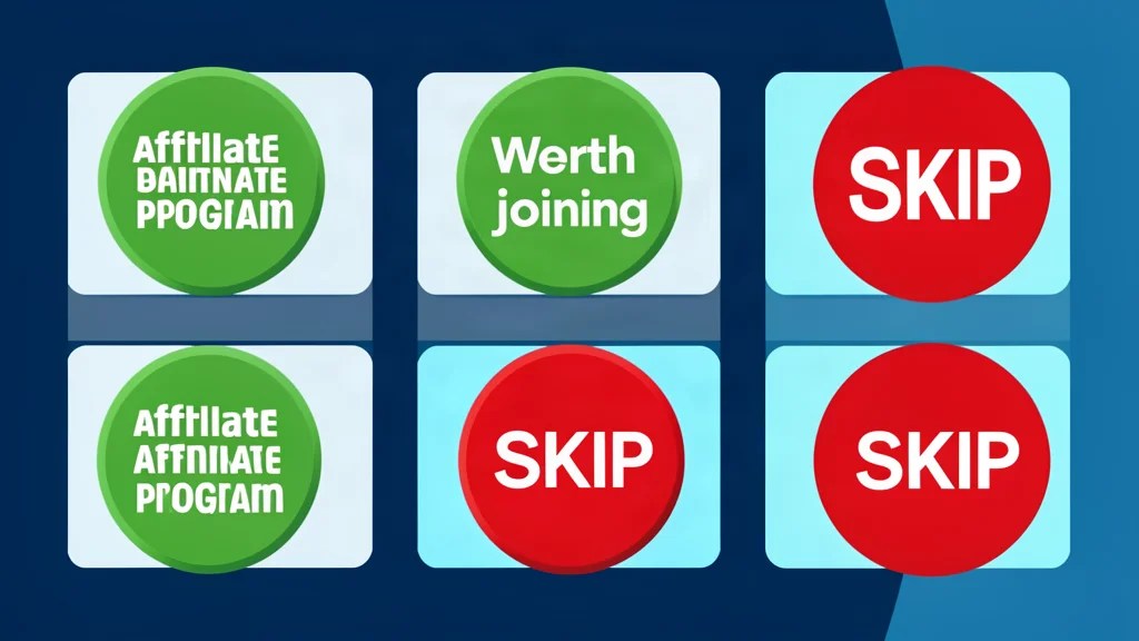 Five Affiliate Programs Worth Joining in 2026 (And Three to Skip)