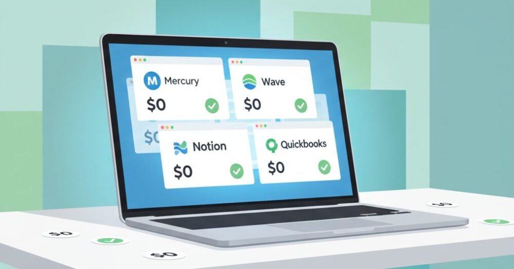 How I Cut My Business Setup Costs from $3,200 to $487 Using Free Online Tools