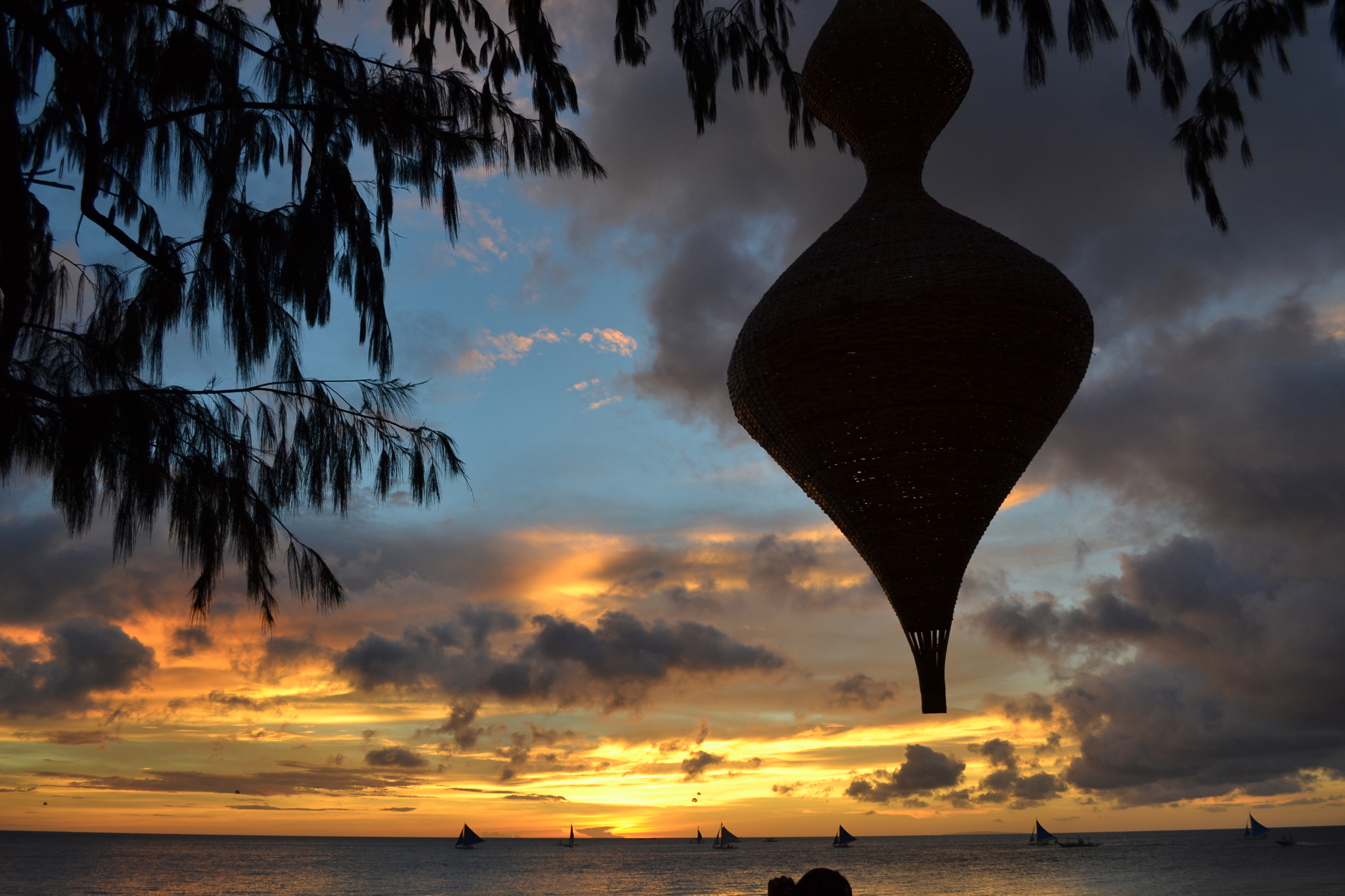 Sunset on White Beach