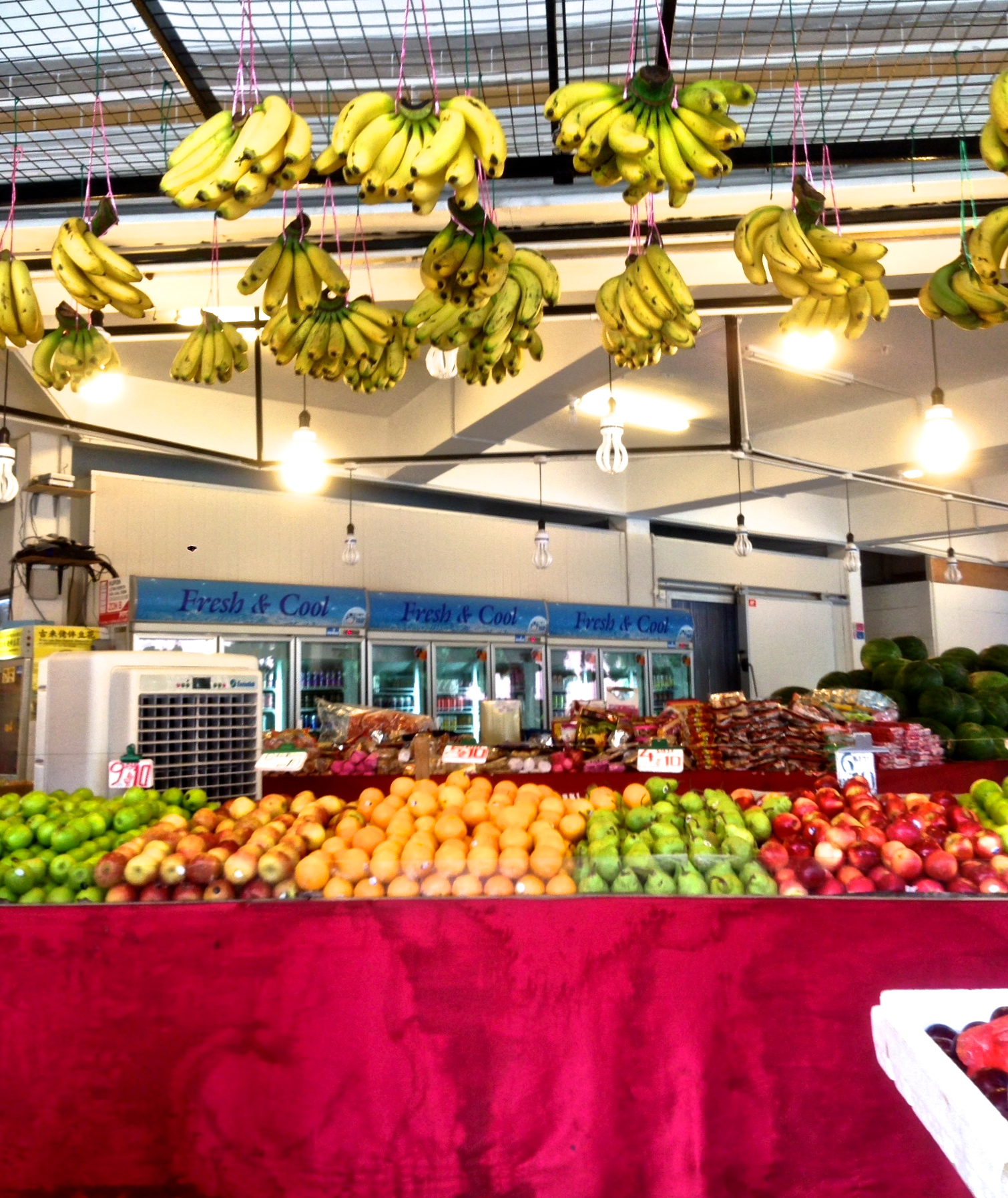 Colorful fruit at my favorite stall.